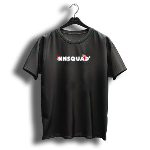 Nnsquad Christmas Santa Hat And Beard T Shirt