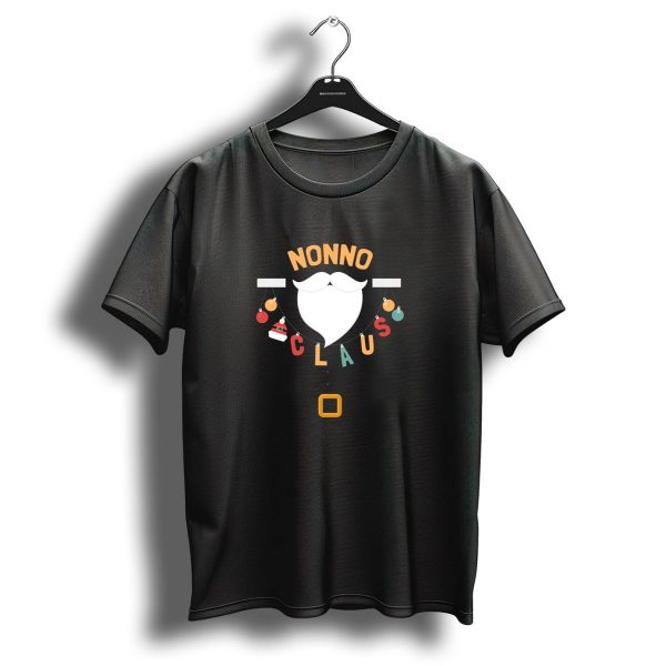 Nonno Claus Santa Cute Beard Belt Christmas Ornaments T Shirt 1 t shirt 1