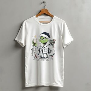 North Carolina Tar Heels Grinch Is This Jolly Enough Merry Christmas T-Shirt