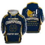 Notre Dame Fighting Irish 11X National Champions All Over Print Hoodie