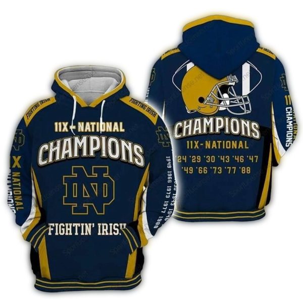 Notre-Dame-Fighting-Irish-11X-National-Champions-AOP-Hoodie-1 Notre Dame Fighting Irish 11X National Champions AOP Hoodie 1