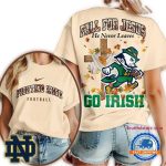 Notre Dame Fighting Irish 2025 Ncaa Season Fall For Jesus All Over Print T Shirt