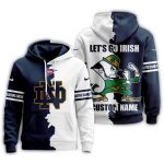 Personalized Notre Dame Fighting Irish 2025 Ncaa Warrior Spirit All Over Print Hoodie