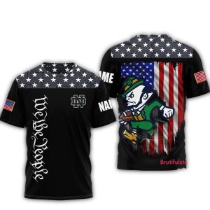 Notre Dame Fighting Irish 2025 Ncaa We The People All Over Print T Shirt
