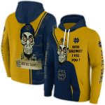 Notre Dame Fighting Irish Achmed Skull All Over Print Hoodie