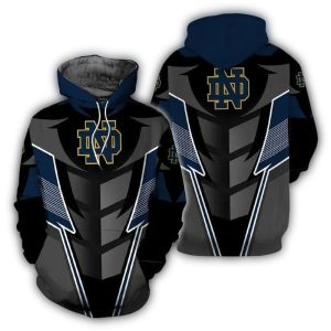 Notre Dame Fighting Irish Armor All Over Print Hoodie