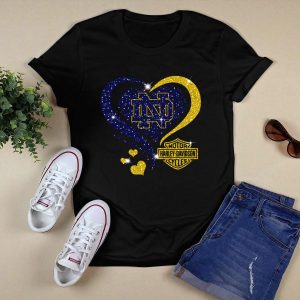 Notre Dame Fighting Irish Hd Heart T-Shirt