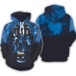 Notre Dame Fighting Irish With Michael Myers Jason Voorhees Freddy Krueger All Over Print Hoodie
