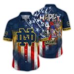 Notre Dame Fighting Irish Happy 4Th Of July Hawaiian Shirt