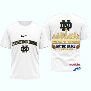 Notre Dame Fighting Irish Legends Of The Game New All Over Print T Shirt