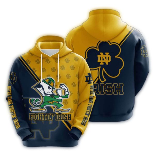 Notre-Dame-Fighting-Irish-Mascot-Yellow-and-Navy-AOP-Hoodie-1 Notre Dame Fighting Irish Mascot Yellow and Navy AOP Hoodie 1