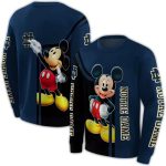 Notre Dame Fighting Irish Mickey Mouse All Over Print Sweatshirt