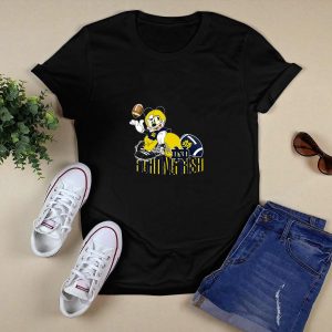 Notre Dame Fighting Irish Mickey Mouse Football 00 T-Shirt