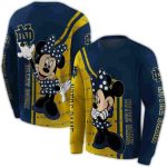 Notre Dame Fighting Irish Minnie Mouse All Over Print Sweatshirt