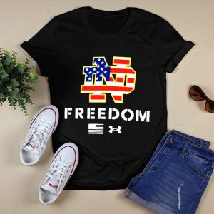 Notre Dame Fighting Irish Nd Stars And Stripes Freedom Under Armour T-Shirt