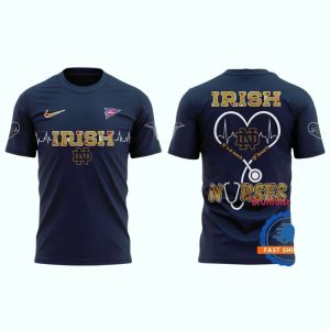 Notre Dame Fighting Irish Nurses Night 2025 All Over Print T Shirt
