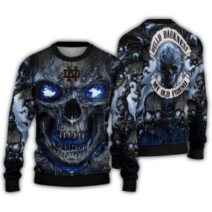 Notre Dame Fighting Irish Skull Intensity Ugly Sweater