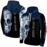 Notre Dame Fighting Irish Sugar Skull All Over Print Hoodie