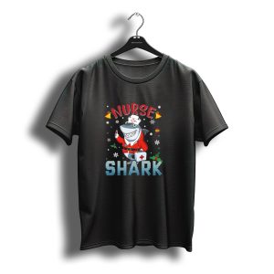 Nurse Shark Santa Claus Christmas Holiday Nurse Shark T-Shirt