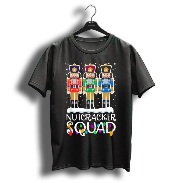 Nutcracker Squad Holiday Ballet Dance Christmas Lights T Shirt 1 t shirt 1