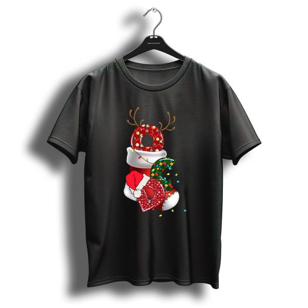 Ocd Obsessive Christmas Disorder Reindeer Santa Hat Lights Stocking T Shirt 1 t shirt 1