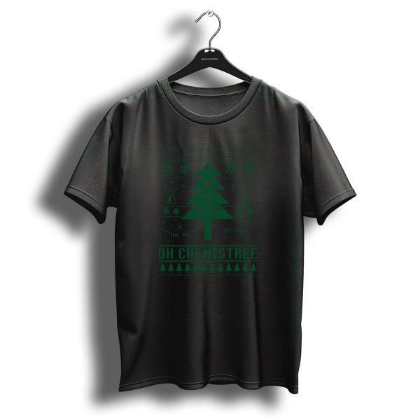 Oh Chemistree Funny Chemistry Christmas Tree T Shirt 1 t shirt 1