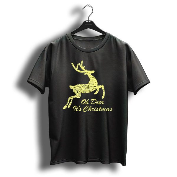 Oh Deer Its Christmas Holiday Reindeer T Shirt 1 t shirt 1