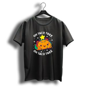 Oh Taco Tree Cute Christmas Mexican Food Love Xmas T-Shirt