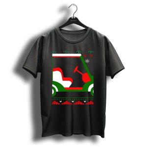 Oh What Fun Ugly Christmas Golf Cart Festive T Shirt