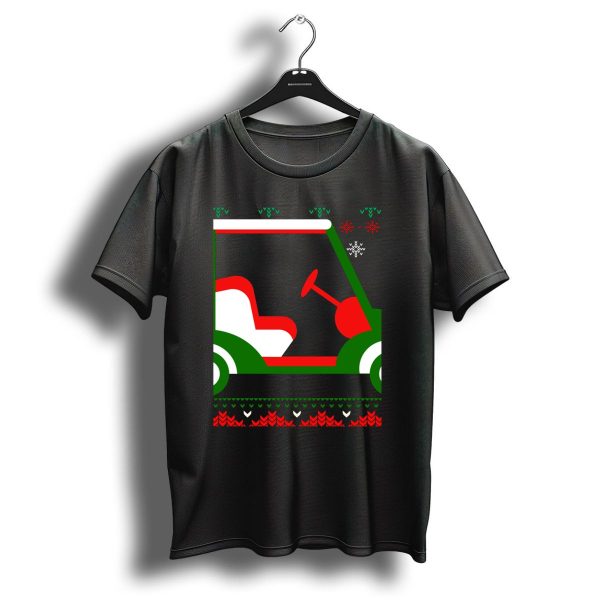 Oh What Fun Ugly Christmas Golf Cart Festive T Shirt 1 t shirt 1