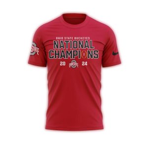 Ohio State Buckeyes 2024 College Football Playoff National Champions All-Over Print T Shirt