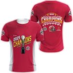 Ohio State Buckeyes 2025 Cfp National Champions All-Over Print T Shirt