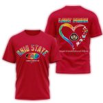 Ohio State Buckeyes 2025 Ncaa National Coming Out Day Lgbt Pride All-Over Print T Shirt