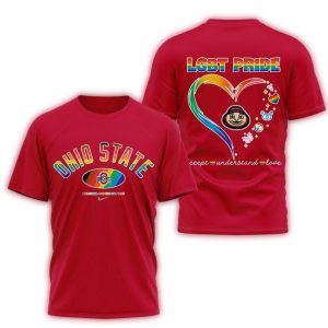 Ohio State Buckeyes 2025 Ncaa National Coming Out Day Lgbt Pride All-Over Print T Shirt