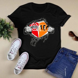 Ohio State Buckeyes Bengals It's In My Heart T Shirt