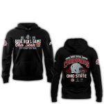 Ohio State Buckeyes CFP Quarterfinal Rose Bowl Game Champions 2025 All-Over Print Hoodie