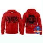 Ohio State Buckeyes Champions Rose Bowl 2025 New All-Over Print Hoodie