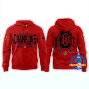 Ohio State Buckeyes Champions Rose Bowl 2025 New All-Over Print Hoodie