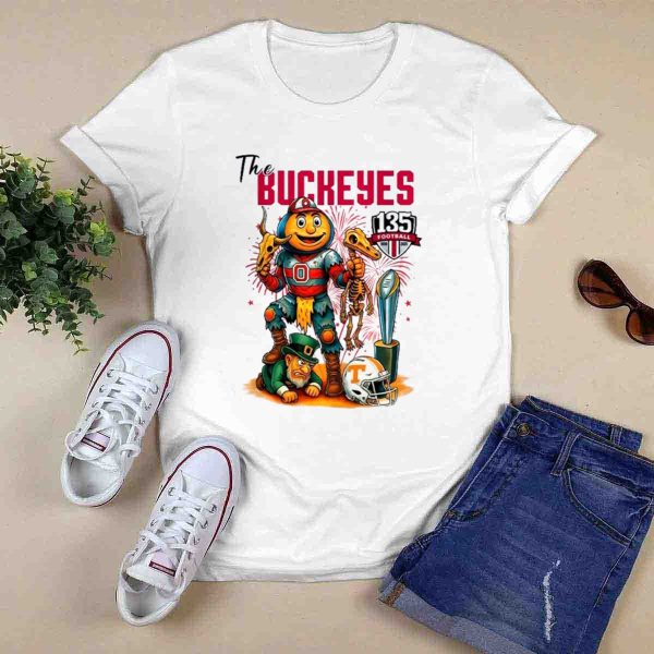 Ohio State Buckeyes Football 135 Season 2025 Vintage T Shirt Style 1 0