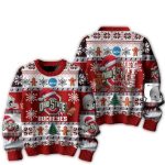 Ohio State Buckeyes Football They Not Like Us Christmas Ugly Sweater