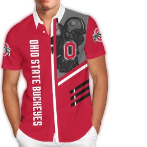 Ohio State Buckeyes Go Bucks Hawaiian Shirt