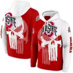 Ohio State Buckeyes Graphic Punisher All-Over Print Hoodie