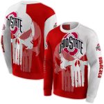 Ohio State Buckeyes Graphic Punisher All-over Print Sweatshirt