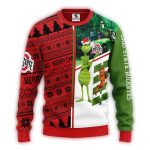 Ohio State Buckeyes Grinch Scooby Doo Ugly Christmas Sweater