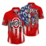 Ohio State Buckeyes Happy 4Th Of July Hawaiian Shirt