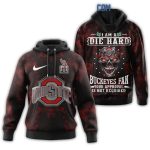 Ohio State Buckeyes I Am A Die Hard Buckeyes Fan All-Over Print Hoodie