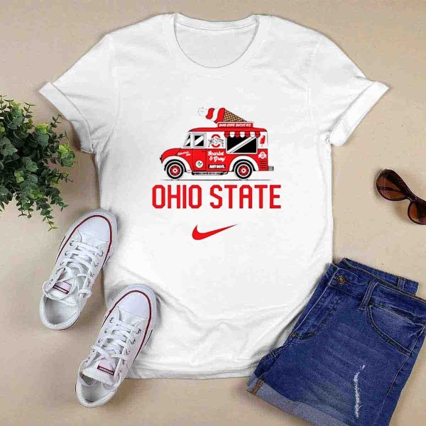 Ohio State Buckeyes Ice Cream Truck T Shirt Style 1 0