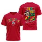 Ohio State Buckeyes Juneteenth Freedom Day All-Over Print T Shirt