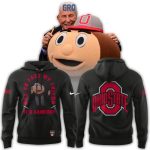 Ohio State Buckeyes Lee Corso Not So Fast My Friend All-Over Print Hoodie