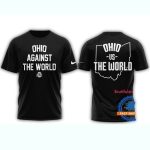 Ohio State Buckeyes Ncaa Against The World All-Over Print T Shirt